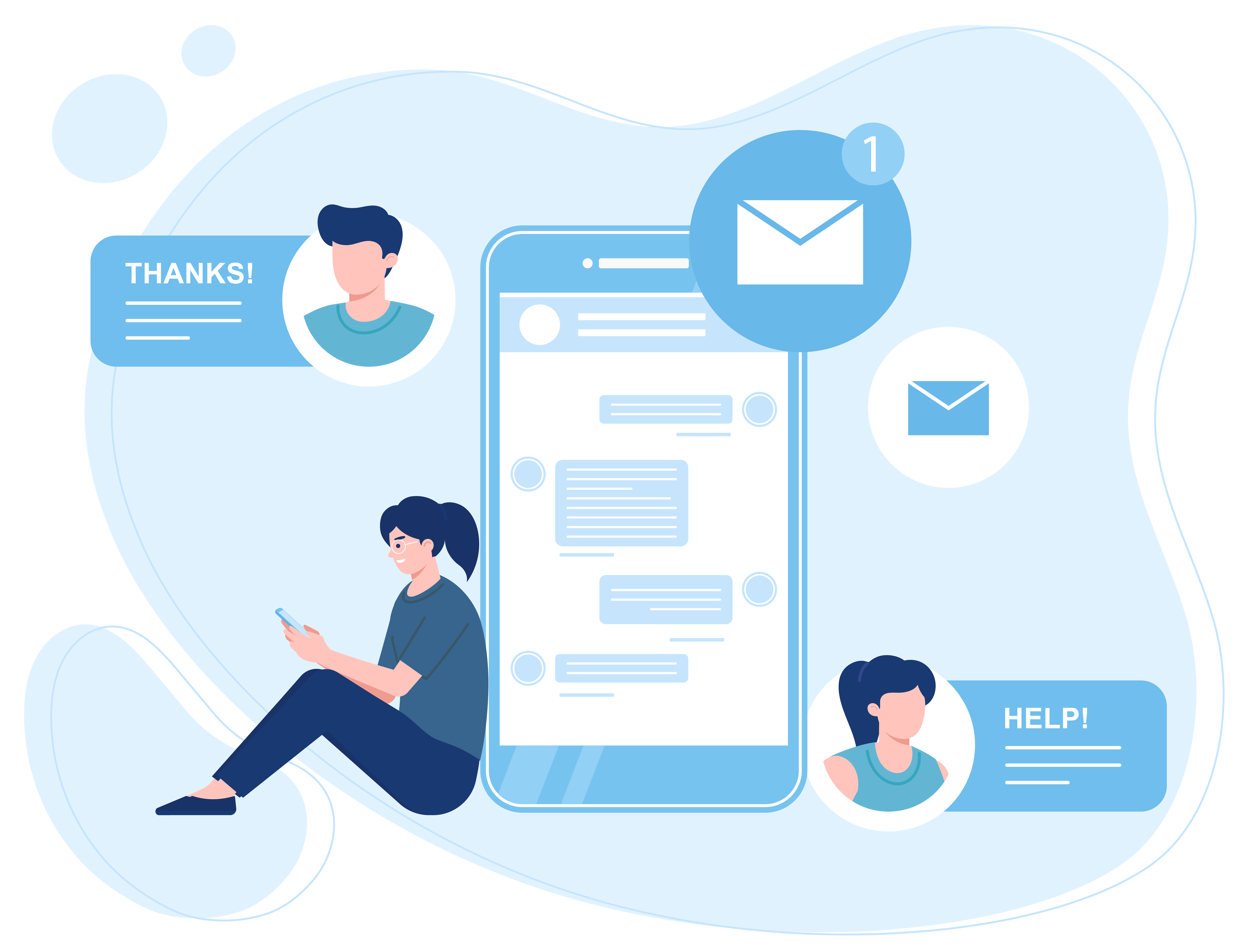 Messaging Illustration